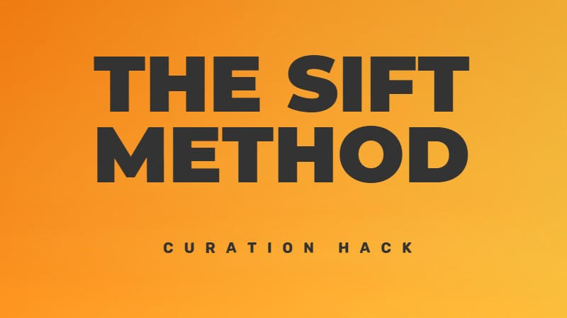The SIFT method for discovering fake news